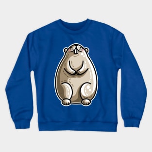 Kawaii Cute Marmot Groundhog Crewneck Sweatshirt